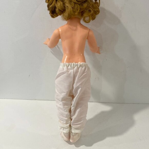 Vintage Allied Shirley Temple Doll Scottish Outfit Movable Arms Legs Sleep Eyes - Picture 11 of 12